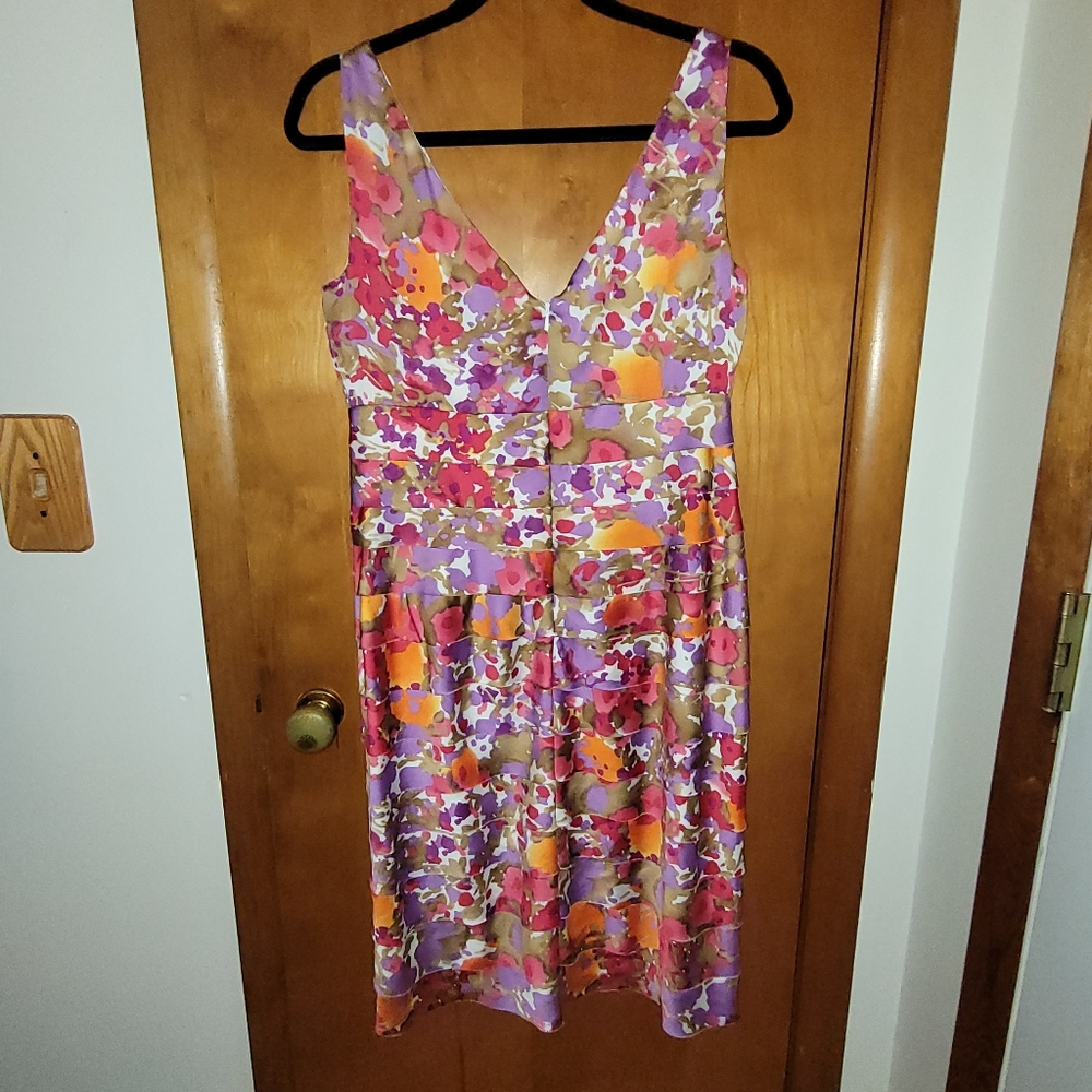 Jones Wear Floral Ruffle Dress - Picture 5 of 7